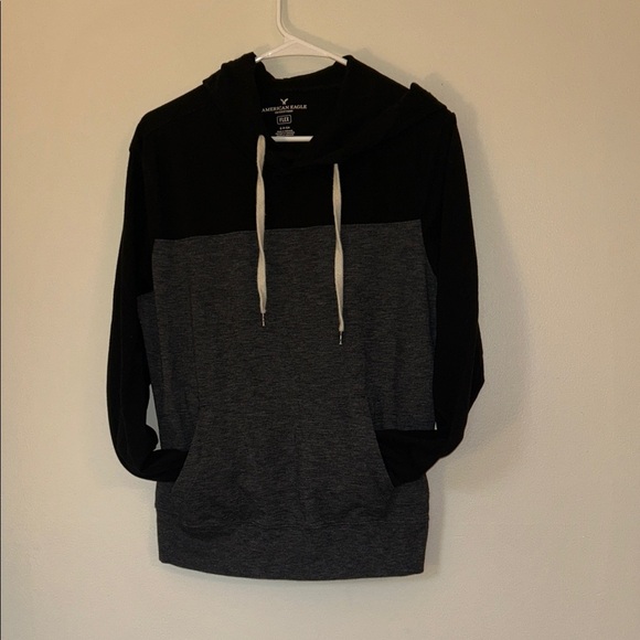 American Eagle Outfitters Other - American Eagle Outfitters Men's black Two-Tone Hoodie